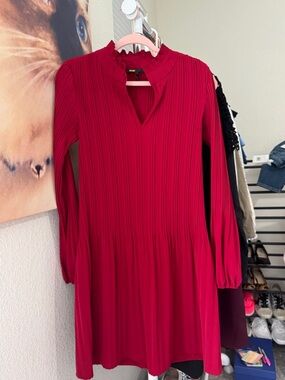 Maje Red Dress Sz 3/8